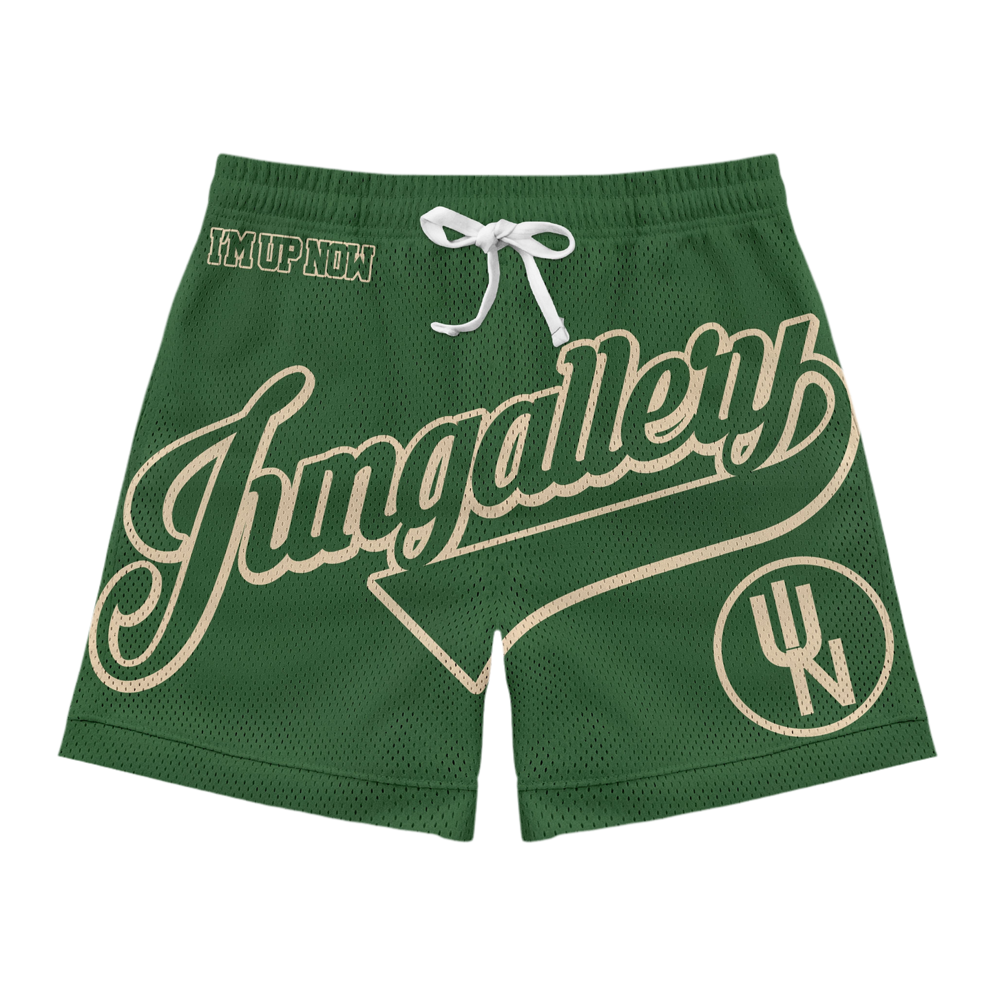 IUN ‘Money Green’ Mesh Shorts